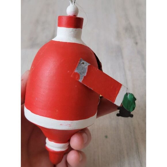 Santa Claus dradel ornament bear tree xmas - Picture 7 of 8